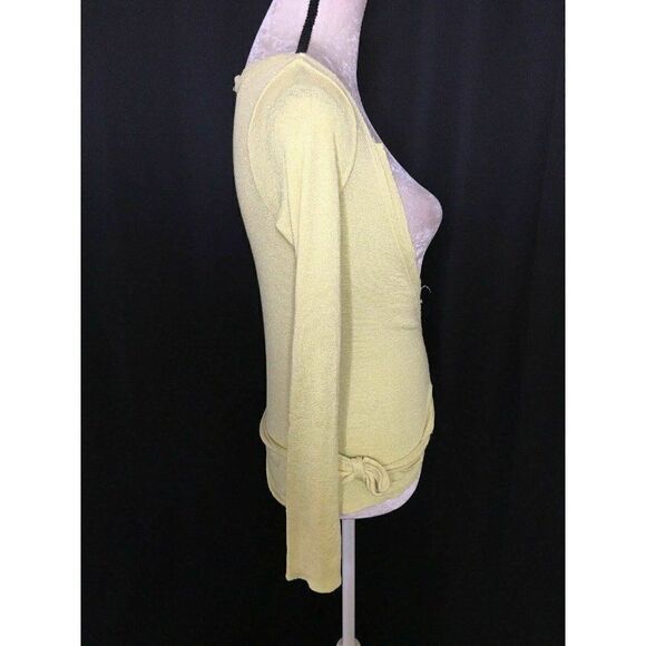 Michael Stars Long Sleeve wrap Cardigan sweater v neck - Picture 5 of 8